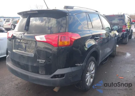 2013 Toyota Rav4 Limited from USA, damaged, VIN 2T3DFREV1DW026374